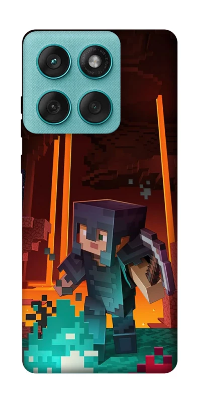Чохол на Motorola Edge 60 Fusion Minecraft game adventure фото 1 з 1
