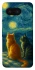 Чохол на Google Pixel 8 Cats under the stars фото 1 з 1