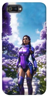 Чехол на Realme C2 Cyber space girl ver.4 фото 1 из 1