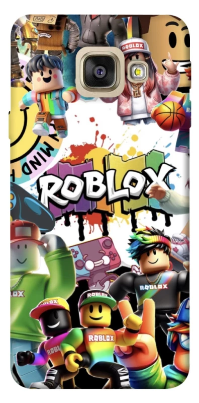 Чохол на Samsung A520 Galaxy A5 (2017) Roblox Characters Collage фото 1 з 1