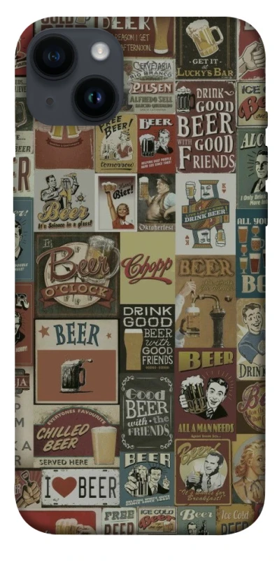Чехол на Apple iPhone 14 Plus (6.7") Retro collage ver.1 фото 1 из 1