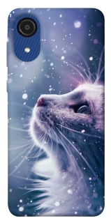 Чехол на Samsung Galaxy A03 Core Snow cat фото 1 Чехол на Samsung Galaxy A03 Core Snow cat фото 1 из 1