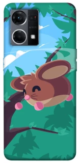 Чехол на Oppo Reno 7 4G Adopt Me Forest Mouse Jump фото 1 из 1