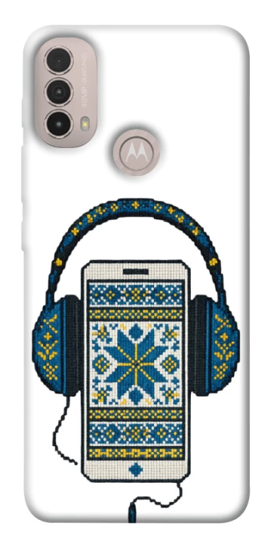 Чохол на Motorola Moto E40 Сучасна вишиванка фото 1 з 1