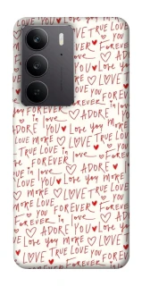 Чохол на Realme C75 Love aesthetic ver.4 фото 1 з 1