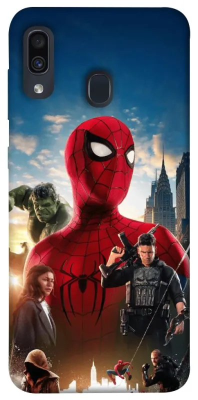 Чехол на Samsung Galaxy A20 / A30 Spider Man ver.2 фото 1 из 1