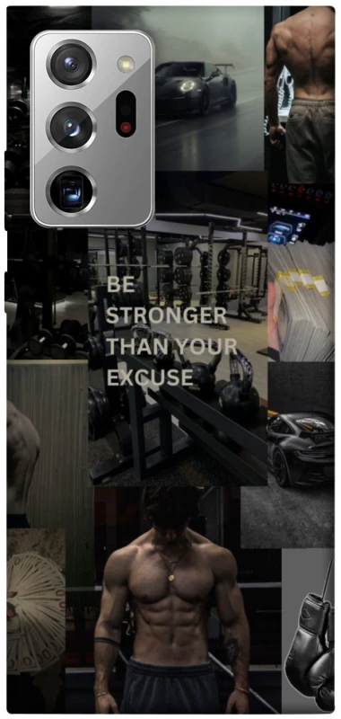 Чохол на Samsung Galaxy Note 20 Ultra Be stronger фото 1 з 1