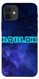 Чохол на Apple iPhone 12 (6.1") Roblox Space Logo Blue фото 1 з 1