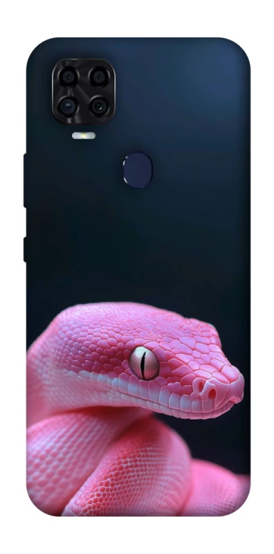 Чохол на ZTE Blade v2020 Рожева змія фото 1 з 1