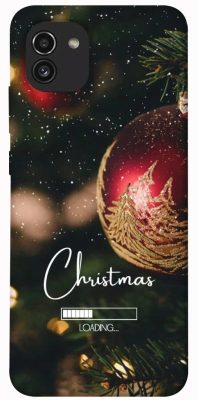Чохол на Samsung Galaxy A03 Christmas Loading ver.2 фото 1 з 1