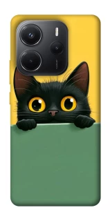 Чохол на Xiaomi Redmi Note 14 4G (Int. version) Black cat v2 фото 1 з 1