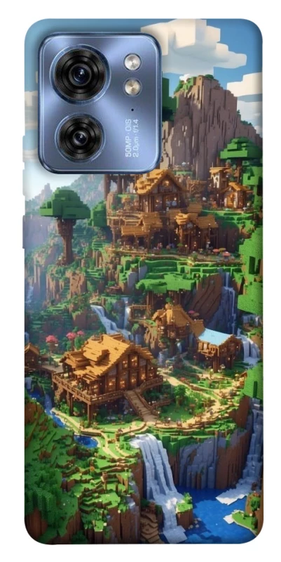 Чохол на Motorola Edge 40 Minecraft universe фото 1 з 1