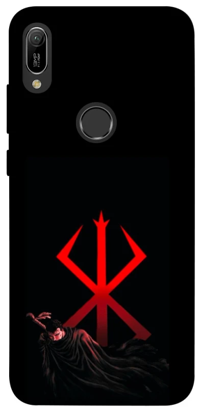Чохол на Huawei Y6 (2019) Berserk Red Logo фото 1 з 1