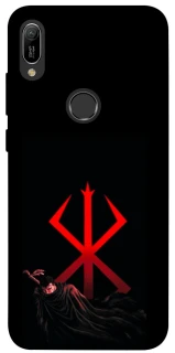 Чохол на Huawei Y6 (2019) Berserk Red Logo фото 1 з 1