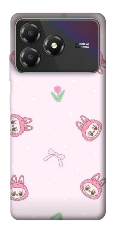 Чохол на ZTE Blade A36 Labubu Flower фото 1 з 1