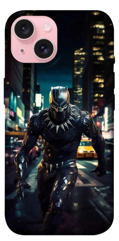 Чехол на Apple iPhone 15 (6.1") Black Panther фото 1 из 1