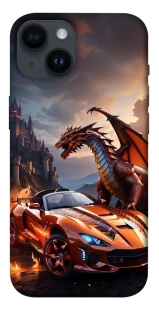 Чохол на Apple iPhone 14 (6.1") Сar and dragon фото 1 з 1