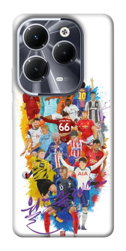 Чохол на Infinix Hot 40 Football Abstract v2 фото 1 з 1