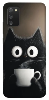 Чехол на Samsung Galaxy A02s morning cat фото 1 из 1