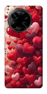 Чохол на TECNO Camon 30 (CL6) Many hearts фото 1 з 1