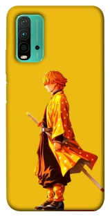 Чехол на Xiaomi Redmi Note 9 4G / Redmi 9 Power Agatsuma Zenitsu фото 1 из 1