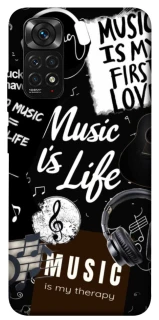 Чохол на Xiaomi Redmi Note 11 (Global) / Note 11S Music is Life фото 1 з 1