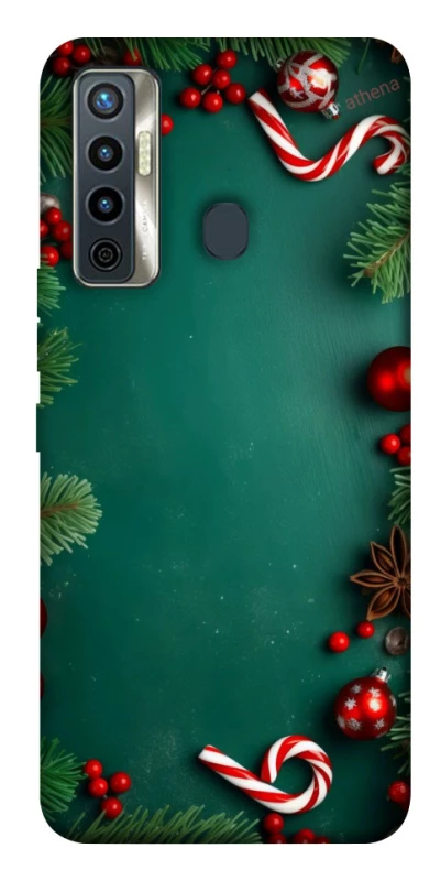 Чохол на TECNO Camon 17 Новорічний v35 фото 1 з 1