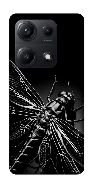 Чохол на Xiaomi Redmi Note 14S Black dragonfly фото 1 з 1