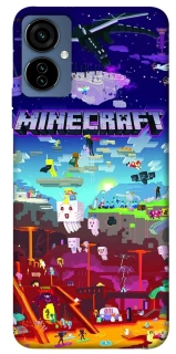 Чехол на TECNO Camon 19 Neo Minecraft world фото 1 из 1