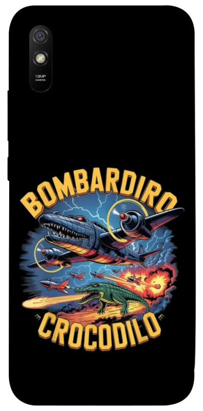 Чохол на Xiaomi Redmi 9A Bombardino Crocodilo v2 фото 1 з 1