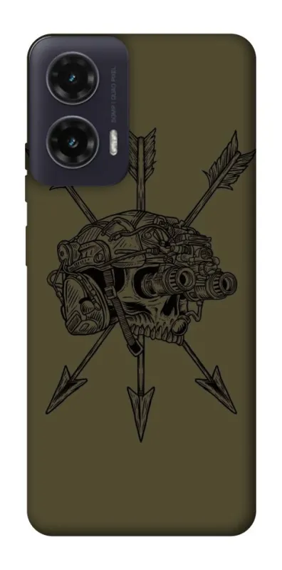 Чохол на Motorola Moto G35 Mil skull фото 1 з 1