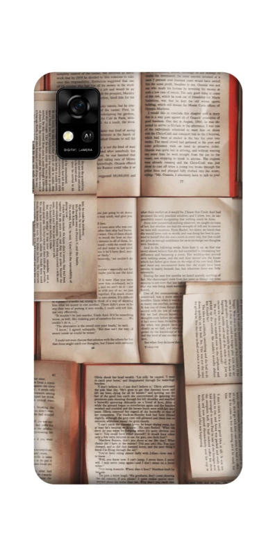 Чехол на ZTE Blade A31 Книги фото 1 из 1