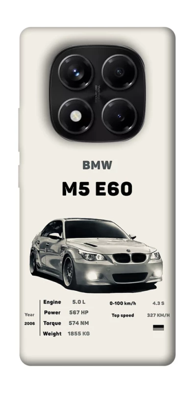 Чохол на Xiaomi Redmi Note 14 Pro 5G BMW M5 E60 фото 1 з 1