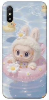 Чехол на Xiaomi Redmi 9A Labubu swimming фото 1 из 1