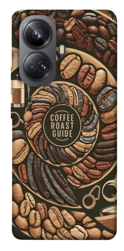 Чехол на Realme 10 Pro+ Coffee roast guide фото 1 из 1