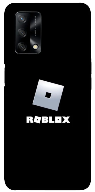 Чохол на Oppo A74 4G Roblox logo black фото 1 з 1