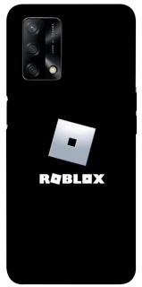 Чехол на Oppo A74 4G Roblox logo black фото 1 из 1