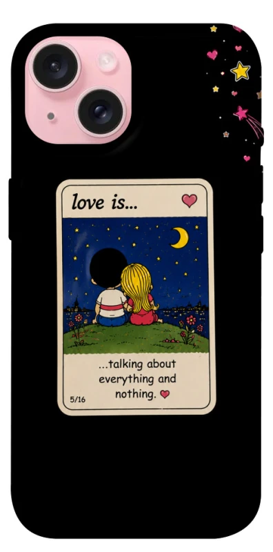 Чохол на Apple iPhone 15 (6.1") Love is ver.6 фото 1 з 1