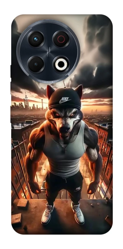 Чехол на TECNO Spark 30 Pro (KL7) Волк фото 1 из 1