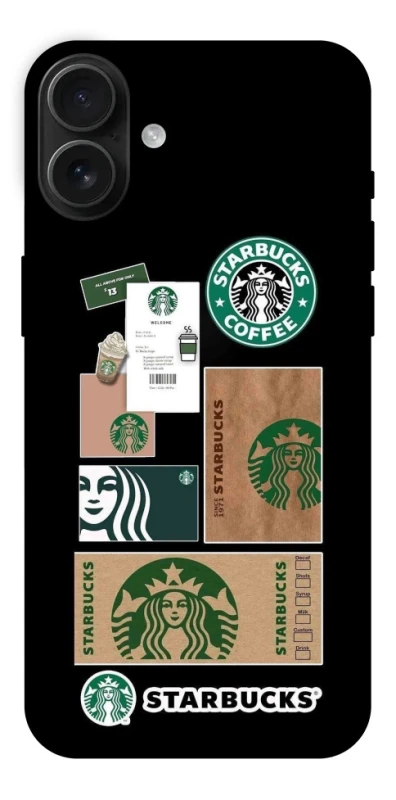Чохол на Apple iPhone 16 Plus Starbucks coffee фото 1 з 1