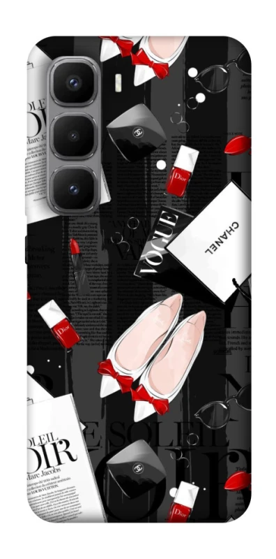 Чехол на Infinix Hot 60 Pro+ Fashion collage ver.4 фото 1 из 1