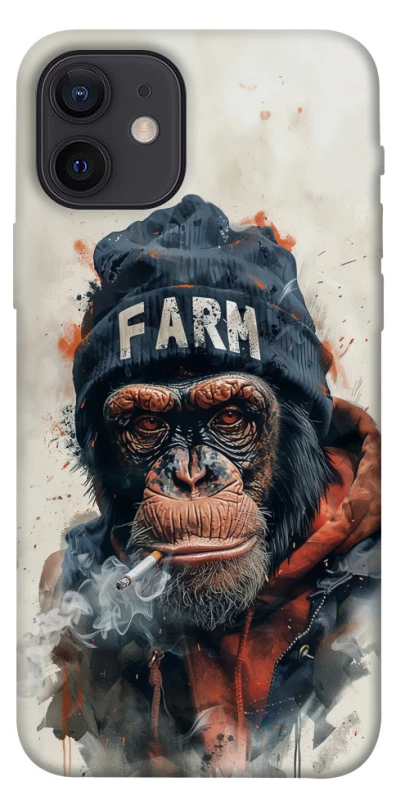 Чехол на Apple iPhone 12 (6.1") Шимпанзе v3 фото 1 из 1