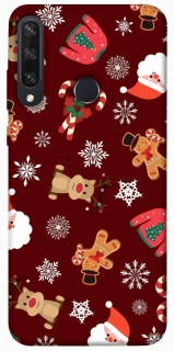 Чехол на Huawei Y6p Новогодний v6 фото 1 из 1