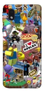Чехол на Samsung Galaxy M01 Core / A01 Core Roblox collage ver.5 фото 1 из 1