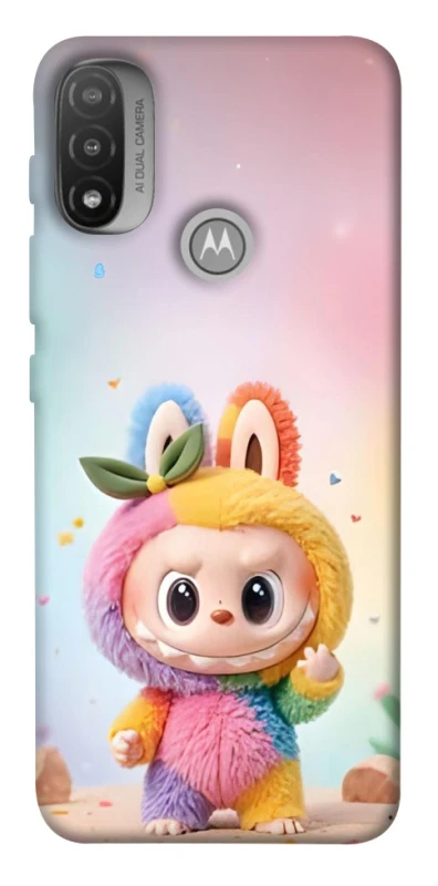 Чохол на Motorola Moto E20 Labubu colored фото 1 з 1