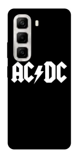 Чехол на Infinix Hot 50 4G AC/DC logo фото 1 Чехол на Infinix Hot 50 4G AC/DC logo фото 1 из 1
