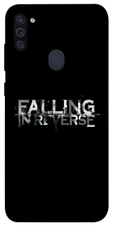 Чехол на Samsung Galaxy M11 Falling In Reverse logo фото 1 Чехол на Samsung Galaxy M11 Falling In Reverse logo фото 1 из 1