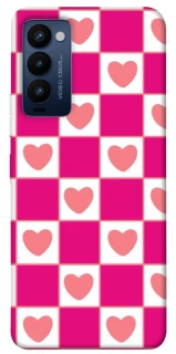 Чехол на TECNO Camon 18 Chess heart фото 1 из 1