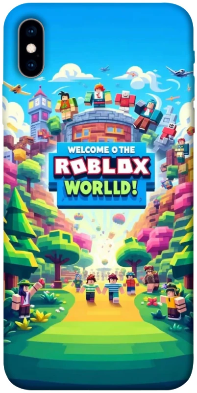 Чохол на Apple iPhone X (5.8") Roblox World фото 1 з 1