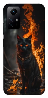 Чохол на Xiaomi Redmi Note 12S Вогняний кіт фото 1 з 1